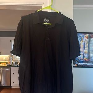 Fresh clean tees 2 XL polo - black